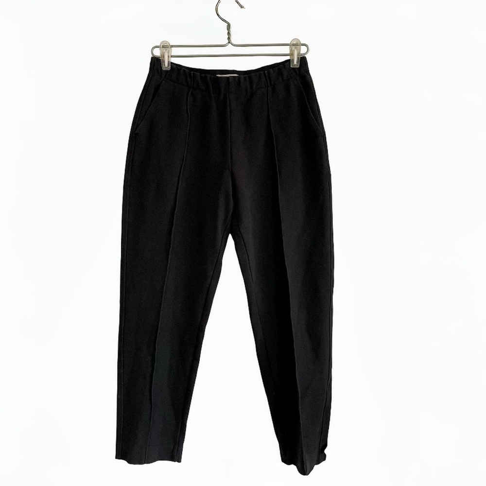 Everlane Dream Pant Black M | Tapered Sweatpant Style Work Pants